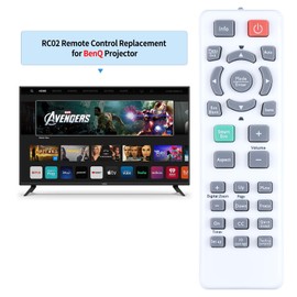 PZL New Replacement Remote Control for BenQ Projector TH750 TW539 MX3082 MS3007 MS308B TH681 TH681+ MS3081 MS3083ST