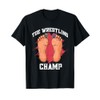 Toe Wrestling Champ Funny Feet Design Statement T-Shirt