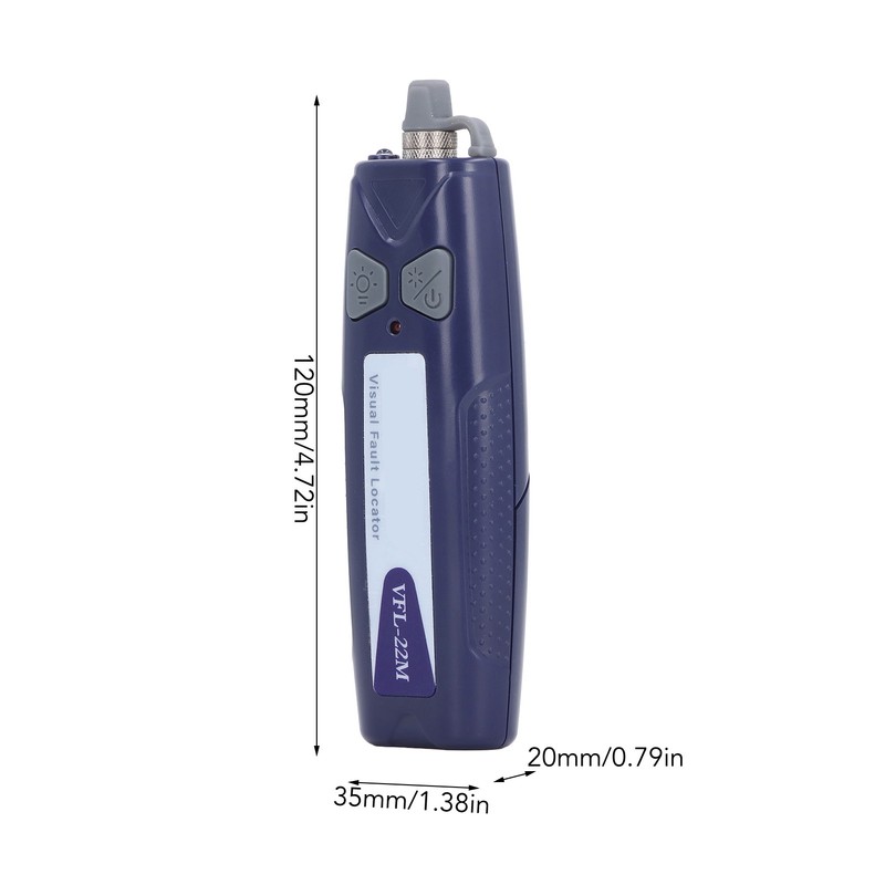 Fiber Optic Tester Pen 20KM Distance Optical Fiber Visual Fault