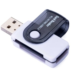 [3 Packs] USB SD Card Reader for PC, Micro SD Card to USB Adapter, MS Duo/Micro MS Card Reader for Camera Memory Card Reader, Wansurs Card Reader for PC/Laptop