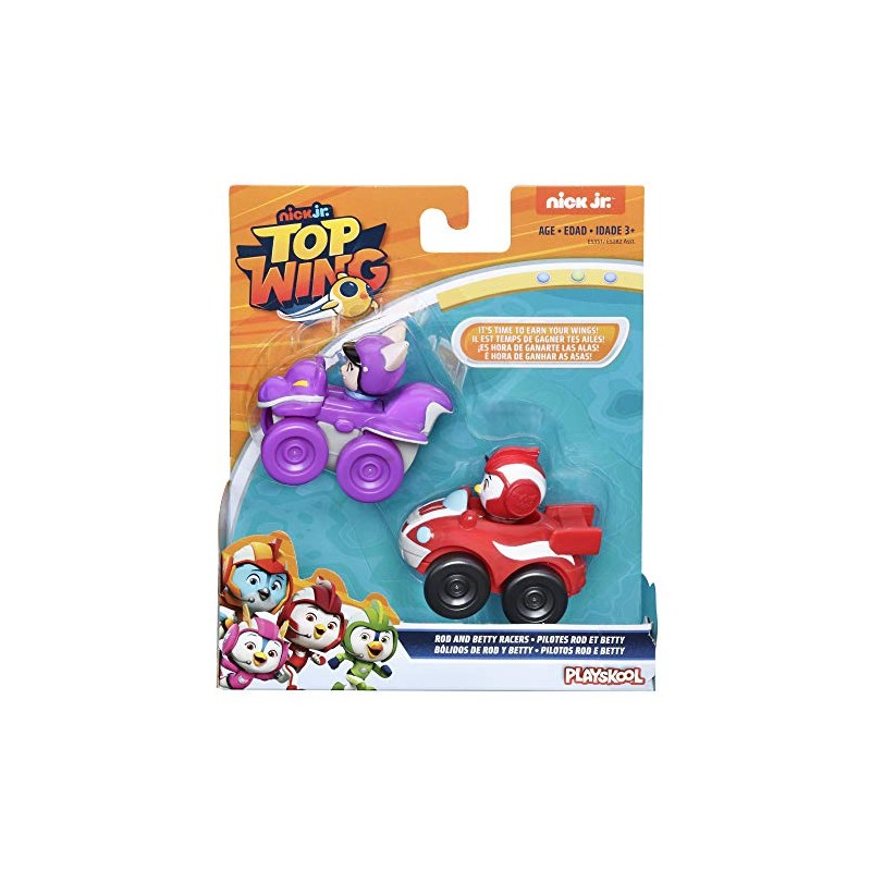 Nick Jr. Top Wing Rod and Betty Mission Control Racers