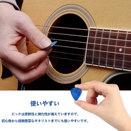 Guitar Pick, Acoustic Guitar, Pick, Acoustic Guitar, This product is made of celluloid, 30 pieces; Size: 1.2 x 1.0 inches (30.5 x 26 mm), Guitar Plucked String Instrument for Beginners to Guitars and