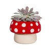 Sass & Belle Red Mushroom Large Planter