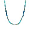 Alex and Ani Turquoise Ombre Semi-Precious Beaded Necklace