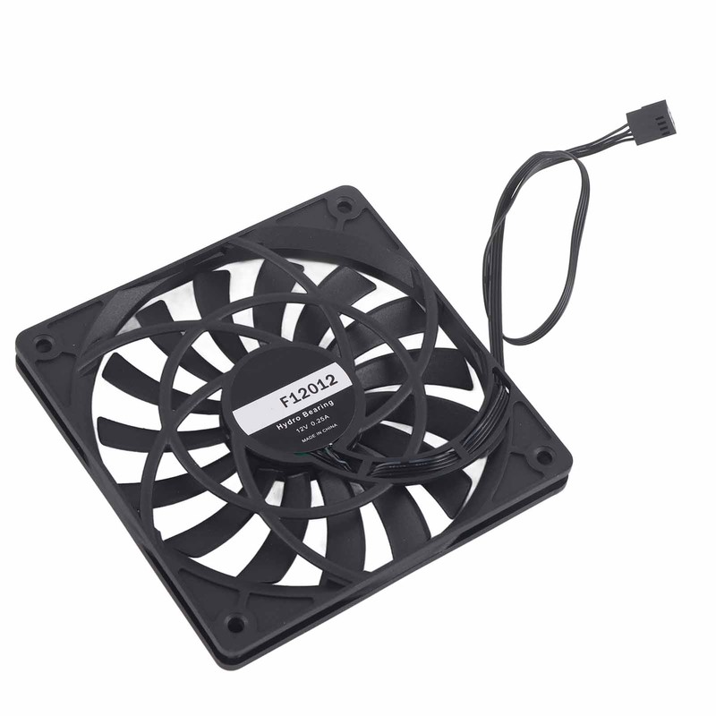 F12012 Computer CPU Cooling Fan Ultra Thin Desktop Computer Cooler