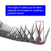 Squirrel Baffle Spikes, Squirrel Deterrent Bird Spikes Effectively Avoid Squirrels,