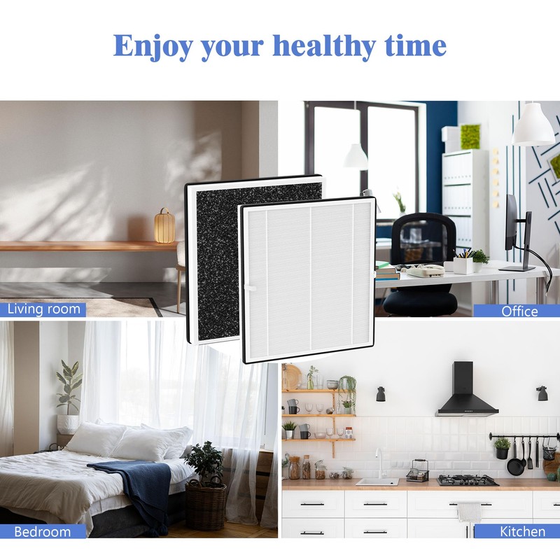 XBWW 2 Packs True HEPA Replacement Filters Compatible with Afloia