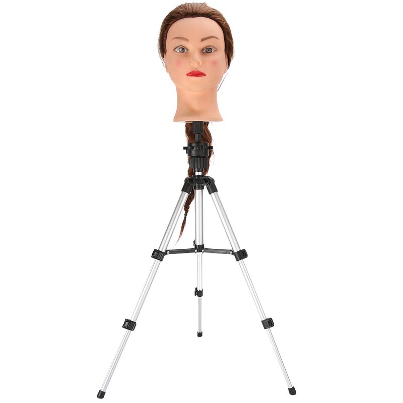 Mannequin Head Holder Adjustable Wig Stand Hairdresser Training Clamp Hairdressing