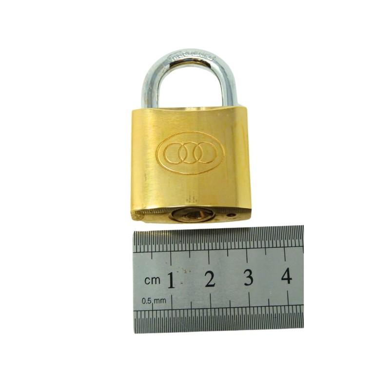 Discover the Tri-Circle Padlock with 32mm height for compact protection.