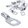 Cembre A1-M8 Tube Cable Lug 4-6 mm² M8 Uninsulated Tin-Plated