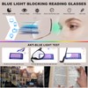 SKYOLUY 2 PCS Distinctive Progressive Multifocus Reading Glasses Women, Retro