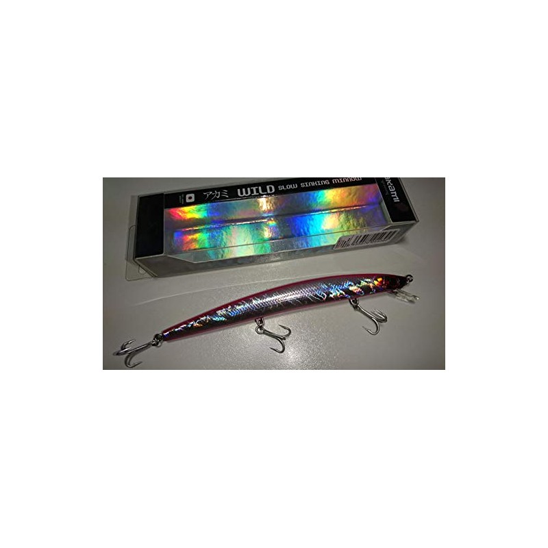AKAMI Wild 140 Long Jerk Minnow, 16GR, Ideal for Sea