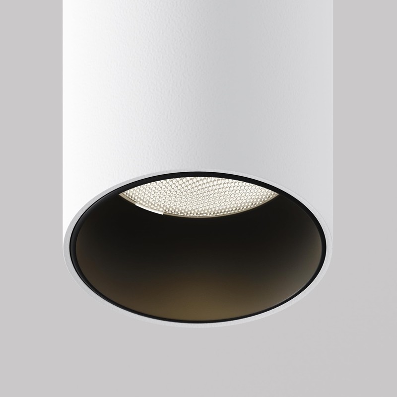 Maytoni Modern Recessed Spotlight Focus T LED Including White Aluminium