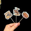ALISSAR 36 Pcs Western Cowboy Cupcake Toppers, Birthday Party Decor
