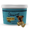 Stewart Chicken Liver Dog Treats, 1.5 oz, ~25 Pieces, Freeze