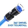 NORJIN 8mm OD 5mm ID Polyurethane PU Air Hose Pipe