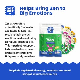 The Natural Patch Co. NATPAT BuzzPatch Zen Patch Mood Calming Stickers for Kids and Adults (24 Pack) – The Natural Patch - Chemical and Drug Free, Mood Support for Relaxation, Calm and Emotion Regulation