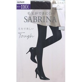 Gunze SBW60 Tough 110 Denier Women's Tights, Durable and Beautiful, Black
