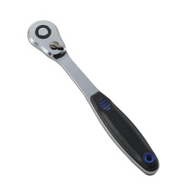 Takagi RH3SK RH3SK Thin Ratchet Handle, 0.37 inch (9.5 mm), Feed Angle, 4°, Number of Gears, Push Release Type, Ultra Thin Head, 3/8 Inch, Tightening, Loose, Rotation Direction, Switching, Socket