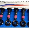 Yamaha Black Rear Sprocket Bolts/Nuts for Yamaha YZ/WR/YZF/WRF replaces 90109-081G1-00