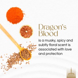 Gonesh - Custom Blend Incense Sticks - Non-Toxic 10” Slow Burn Aromatic Sticks - Dragon’s Blood - 100 Sticks