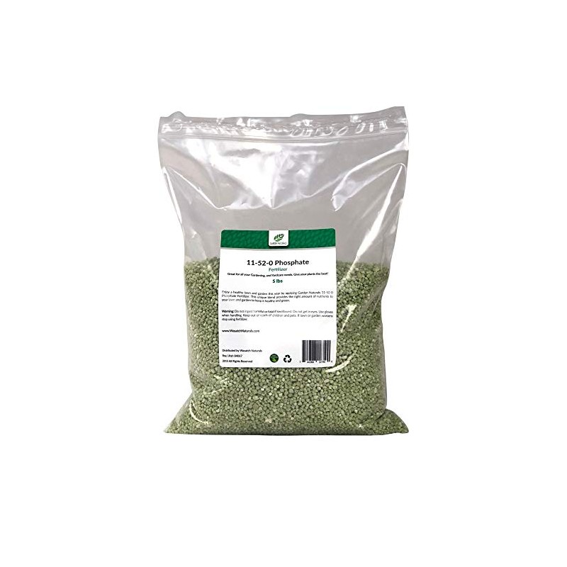 11-52-0 Phosphate Fertilizer 15 Pounds by Garden Naturals