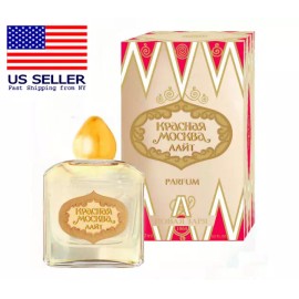 Novaya Zarya Perfume Krasnaya Moskva Light (Red Moscow or Moscou Rouge Light), 7ml