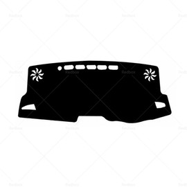 KAKA AUTO PARTS Dash Mat Compatible with Toyota Corolla 2019-2021 Dashboard Cover Black Non Slip