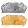brackit MT2251 Dust Sheets, Gold/Silver (6 Pack)