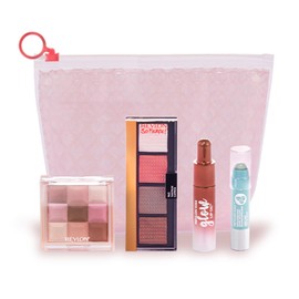 Lebron Lucky Bag 2023 Set of 4 Cosmetics Kit Coffret Lucky Bag Cheek Eye Shadow Lip