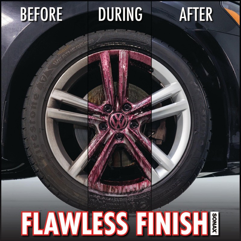 SONAX Wheel Cleaner Full Effect (230200) | Non-Acid Rim Cleaner