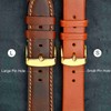 WOCCI 16mm Replacement Buckle for Watch Band, Large Pin Hole