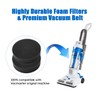 Vacmaster 2 Premium Foam Filters & 1 Vacuum Belt Replacement