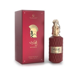 Le Falcone Muharib Extrait de Parfum – 2.8oz | Long-Lasting Luxury Fragrance with Saffron, Oud & Leather | Bold & Sophisticated Scent for Men