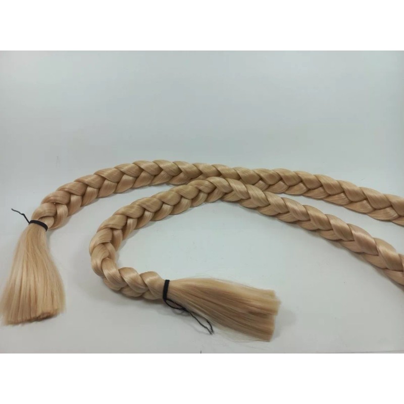 Bootleg Par De Trenzas Cabello Sintético 55 Cm Rubio