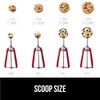 GORILLA GRIP BPA-Free Stainless Steel Cookie Scoop, 1 TBSP Scooper