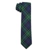 DonDon Men's Narrow Cotton Necktie Tie 2.36 inch 6 cm