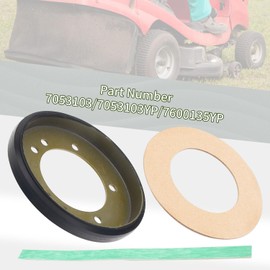 Drive Disc 5-3103 & 5-7423 with Brake Liner Kit Compatible With S-napper/Stens Snowblowers Mower 7014523YP 7053103 7600135YP 7600135 04743700 240-975 76-002 76-072 10169 10765 (OD 6" ID 5-1/8")