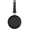 Goodcook Everyday Nonstick Aluminum 4.6" Round Mini Frying Pan, Black