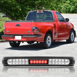 3rd Third Brake Light LED Compatible with Ford 1997 1998 1999 2000 2001 2002 2003 2004 F150 / 2004 Heritage High Mount Stop Third Center Cargo Rear Brake Light Bar Taillight (Smoke)