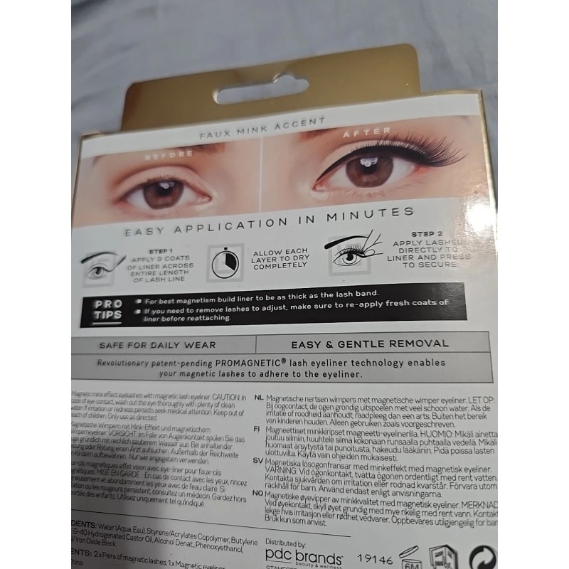 EYLURE 2 pack Eylure Pro Magnetic Faux Mink Accent