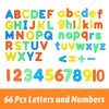 PreTrans 66 Pcs Plastic Letters and Numbers – Light Table
