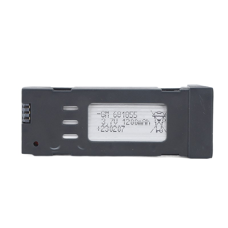 1200mah Lithium Battery Black Strong Protection 3.7V High Conversion for