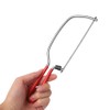 1Pcs 250mm Hacksaw, Heavy Duty Steel Handheld Hacksaw with 2