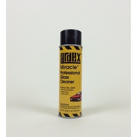 Ardex Glass & Mirror Cleaner Miracle Glass 6203 - Professional Car Detailing Kit Interior Cleaner, Non-Ammoniated Formula for Streak-Free Shine on Automotive, Marine & RV Windows - DIY Like The Pros