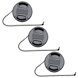 58mm Lens Cap for AF-S 50mm f/1.8G Lens,AF-S 50mm f/1.4G & 55-300mm f/4.5-5.6G Nikon D7000 D5100 D3100 D3200 D3300 D90 D5200 Camera,ULBTER Snap-on Lens Cap Lens Cover -3Pack