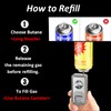 Cigar Lighter Triple Jet Flame Refillable Butane Torch Lighter with