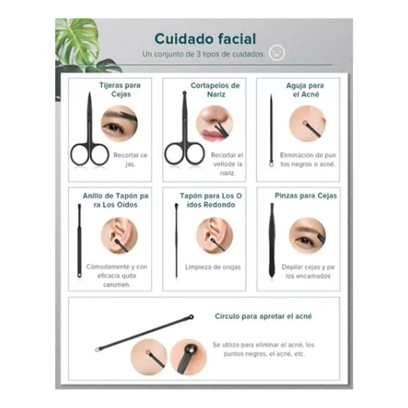MARZSEFLO Set De Manicura Pedicura Pies Manos Corta Uñas 23