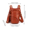 Scissors Pouch, Barber Case for Stylist, PU Leather Salon Barber