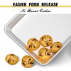 Commercial Quality Baking Sheet Pan Set, Natural Aluminum Cookie Sheet,